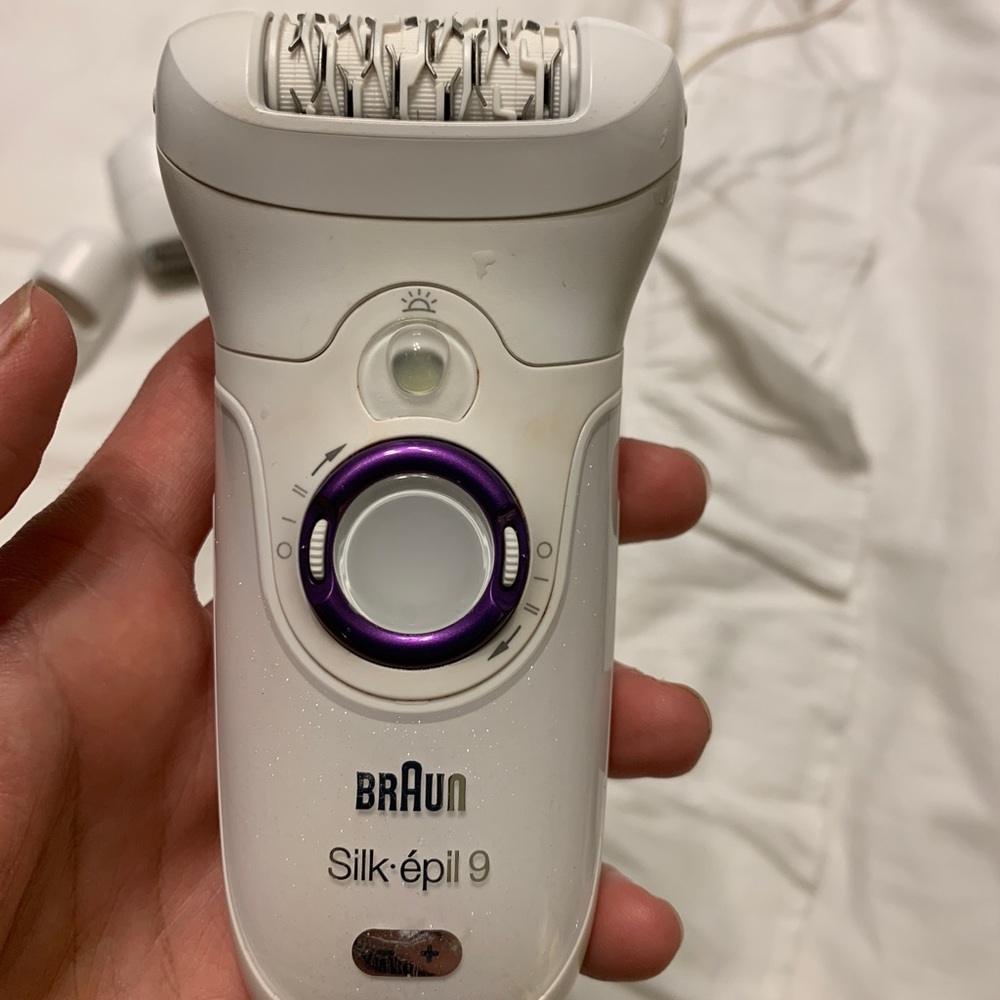 Braun silk epil 9 wet & dry epilator